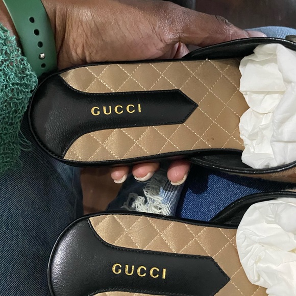 GUCCI MLB edition NY Yankees Mules - Picture 9 of 12
